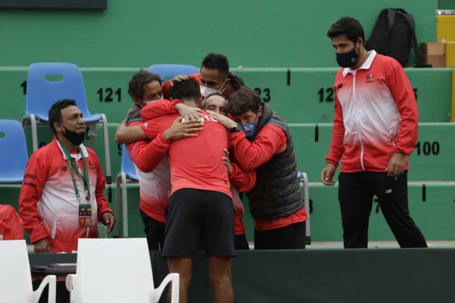 Copa Davis: Juan Pablo Varillas fuerza el quinto partido